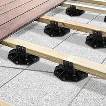 10PCS Adjustable Decking Riser Foot Bearing Support 18-30/30-60mm Pedestal - 30-60 mm - View 7