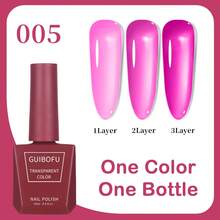 1 Bottle 15ml Milky Jelly Nude Color Gel Nail Polish, Transparent, Translucent Pink Gel Manicure Set, Suitable For Nail Salons And DIY Home Manicure, 58 Colors Gel Nail Polish Nails - Multicolor - View 26
