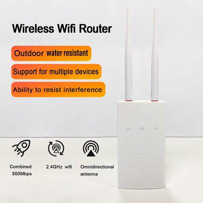 Punto de acceso móvil Plug & Play con enrutador celular de antena dual con puertos WAN/LAN y ranura para tarjeta SIM, compatible con las siguientes bandas (B1/ B3/ B5/ B7/ B8/ B20/ B38/ B39/ B40/ B41), para uso doméstico/camping/pequeñas oficinas, regalo/presente