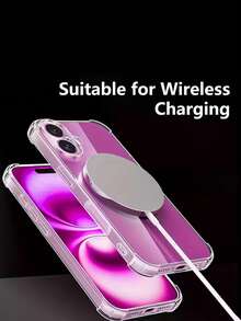 3件套高品质透明防摔TPU手机壳，适用于苹果17/17Pro/17ProMax/16/15/14/13/12/11/16Pro/16ProMax/16Plus/X/XSMax，柔软防震，保护手机后盖 - 無色 - 查看 2