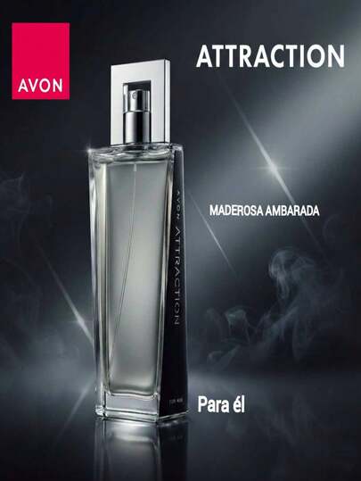  Linea ATTRACTION, Perfume para él y para ella, AVON