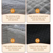 BOFNL Gray Luxury Plush Calming Pet Bed For Dogs & Cats - Sofa Style With Raised Bolster, Soft Cushion, Non-Slip Bottom, Fits Small/Medium/Large Pets Up To 45kg/99lbs, Multiple Sizes - Gray - View 4