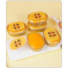 2026新款 - 1个湿软慢回温半熟芝士蛋糕模型，逼真法式甜点放松艺术品，成人专业舒缓焦虑工具，高美感桌面艺术雕塑 - 完美礼物 - 生日礼物 - 复活节礼物 - 情人节礼物 - 彩色 - 查看 5