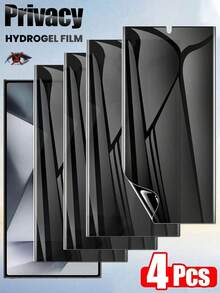 4片/套 Galaxy 手机隐私屏幕保护膜，柔性水凝胶膜，触控灵敏，支持指纹解锁，防刮擦，防震，全屏覆盖，生日/送礼佳品，手机屏幕保护膜，手机配件，防水防摔，防指纹 - 4 piece - 查看 66