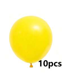 108pcs Blue & Yellow Balloon Arch Kit, DIY Cartoon Theme Blue, Light Blue, Yellow, White Latex Party Balloons For Cartoon Theme Birthday, Anniversary, Graduation, Baby Shower Party Decor - Multicolor - View 9