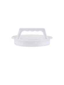1/2pcs Plastic Hamburger Patty Maker - Non-Stick Burger Patty Mold, Cheese Burger Patty Maker, Suitable For Beef, Vegetables, Kitchen Tools, Grill Accessories, Patty Maker, Easy To Clean - White - View 13