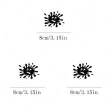 3pcs Bacteria-Shaped Heat Transfer Patches, Ironing And Washable, Suitable For T-Shirts, Jeans, Sweaters, Handbags, Pillows, Cushions - 3PCS-s - View 7