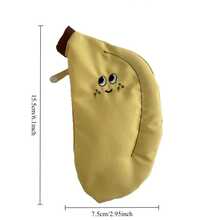 1pc,Cute Banana-Shaped Mini Bag-A Must-Have For Anime Fans, This Machine-Washable Design Perfectly Organizes Cosmetics, ID Cards, Keys, And Earbuds. Use It As An Adorable Keychain Or Bag Charm. - Multicolor - View 9
