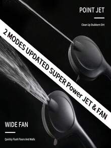 8 Modes Shower Head High Pressure Shower Head Water Saving Adjustable High Pressure Shower Head Bathroom Accessories - black - 查看 4