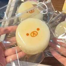 1个轻松熊胡萝卜捏捏乐玩具 - 手工制作，柔软硅胶材质，适合女孩、青少年，可缓解压力，是复活节/生日/圣诞节/节日礼物的理想之选。 - 彩色 - 查看 5