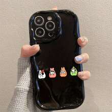 おしゃれなスマホケース  11/12/13/14/15/15pro/15 Plus/15 Promax/7plus/8plus/11pro/12pro/13pro/14pro/11promax/12promax/13promax/14promax/14plus/5 - ブラック - チェックする 4