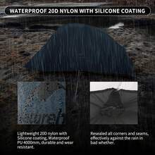 Tents - 20D Dark Blue Upgrade - View 3