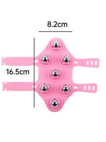 1pc Pink Manual Massager, Suitable For Muscle Relaxation And Massage - Pink - View 10