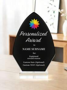 1 Tấm bảng vinh danh nghỉ hưu bằng acrylic tùy chỉnh, có thể tùy chỉnh logo và văn bản, thích hợp làm quà cảm ơn cho sếp, quản lý, giáo viên, đồng nghiệp, cúp tri ân, quà tặng tri ân giáo viên. - Nhiều màu - Xem 24