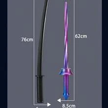 3D Printed Expandable Samurai Sword - Same As Influencer's - Gift - Birthday Gift - Party Supplies - Multicolor - View 11