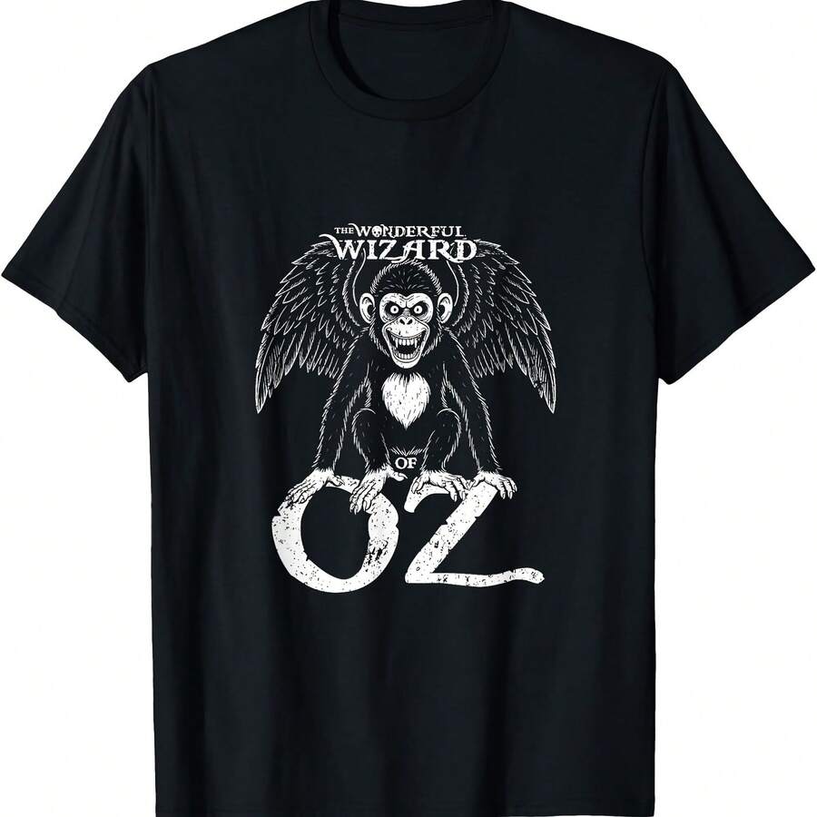 Camiseta vintage de El maravilloso mago de Oz - Negro - Ver 1