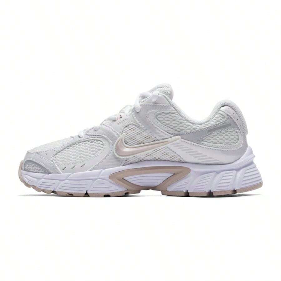 Jordan 耐克女士休闲鞋 W NIKE V5 RNR 轻便舒适日常户外运动休闲鞋 HQ7901-110 - 山峰白/粉砂岩紅/白/野灰 - 查看 1