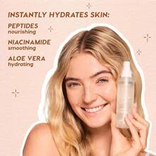 ColourPop Pretty Fresh Hydrating Setting Mist - Vegan Micro-Fine Makeup Finishing Spray With Hyaluronic Acid And Coconut Water For Dewy, Long-Lasting Wear - Lock It In (34 Fl Oz) - White - 查看 3