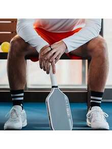 1 pièce Raquette de pickleball Pro IV T700 avec manche en fibre de carbone - Surface en fibre de carbone d'origine - Perseus - 14mm/16mm - Puissance flexible technique - Noyau de propulsion - Certifié UPA-A et USAP - T700 - Voir 4