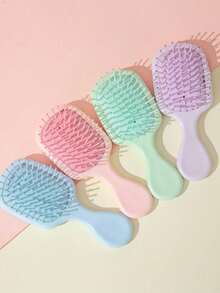 1/3支装迷你气垫梳，防静电，轻松梳理头发，打造蓬松造型，保护发质。独特的气垫设计，兼具头皮按摩功能。适用于干发/湿发（卷发/直发）及所有发质（细软/粗硬）。 - A - 查看 1