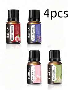 12瓶精油套装，包含玫瑰、薰衣草、香草、檀香、樱花、茉莉精油，另含香薰机、香薰蜡烛、香薰石、加湿器、车载香薰机、补充液 - 混合香味 - 查看 22