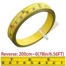 5m/3 Meters/2m/1m Selectable Self-Adhesive Measuring Tape, With Inch & Centimeter Scale, Dual-Sided Reading, 12.5mm Wide Soft Fit Ruler, Suitable For DIY And Sewing - Self-adhesive Measuring Tape - View 14