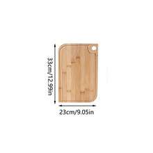 Wooden Bamboo Cutting Board Tray, Household Fruit Pizza Board, Kitchen Solid Wood Chopping Board - Multicolor - View 14