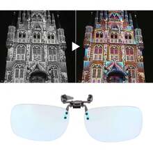 Men's Colorblind Glasses - 黑色 - 查看 5