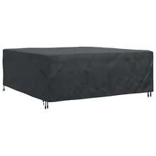 vidaXL Möbelbezug Uni Schwarz 210 X 200 X 70 Cm 600D - Noir - Voir 11