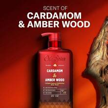Old Spice Body Wash For Men, The Spice Alchemist Collection, 24/7 Cologne Infused Hydration, No Trade Off Formula, Free Of Phthalates Silicones & Dyes, Cashmere + Vanilla Wood Scent, 20 Oz - 羊絨 + 香草木 - 查看 4
