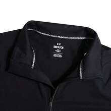 Under Armour UA Launch Pro 女款半拉链休闲宽松舒适长袖T恤 1379349-001 - 黑色 - 查看 3