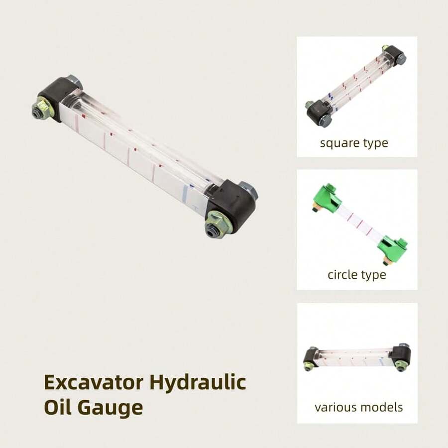 Excavator Hydraulic Oil Gauge Level - Various Model, Work With Commins Mitsubishi Yanmar Kubota Engine, Compatiable With Komatsu Hitachi Case Doosan Sany XCMG Equipment - EXCAVATOR - View 1