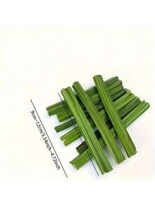 Papaya Stem Bird Chewing Toy, Bird Nibbling Playtime Boredom Relief Toy, Bird Chew Stick - Multicolor - View 7