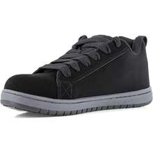 DC Work Men's Court Graffik Work Black And Gray Composite Toe Shoe - 1 - 查看 5