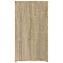 vidaXL Sideboard Sonoma-Eiche 100x33x59,5 cm Holzwerkstoff - Gelb - Übersicht 7