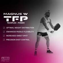 1支Pro IV T700碳纤维手柄匹克球拍 - 原装碳纤维拍面 - Magnus - 14mm/16mm - 技术灵活动力 - 推进核心 - UPA-A和USAP认证 - Magnus - 查看 4