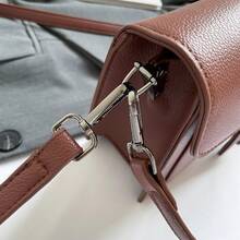 Y2K Punk Style Cross Decor Flap Shoulder Bag, Women's Small Square Handbag, Suitable For Girls Going To Work, Shopping, Photo Shooting, Party, Holiday Gift, High-Quality Purse - Multicolor - View 8