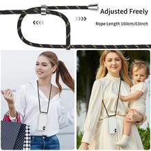 1个透明软壳，带气垫和可调节挂绳，防摔，解放双手，兼容 17/16 Pro Max/16 Plus/16 Pro、Pixel 9 Pro XL/Pixel 7 A/6 A、Note 11 Pro/13 Lite、Galaxy A56/A55 5G、Galaxy S24 FE/S24/S25/S25 Plus/S25/S26 Ultra/A17/A16/A36/A26以及其他安卓机型，自用或送礼皆宜。 - 無色 - 查看 3