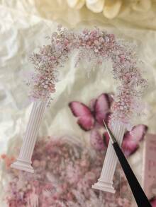 20张/包 派对及婚礼DIY装饰 蝴蝶花卉拱门贴纸 剪贴簿用品 剪贴簿文具 - 均碼 - 查看 10