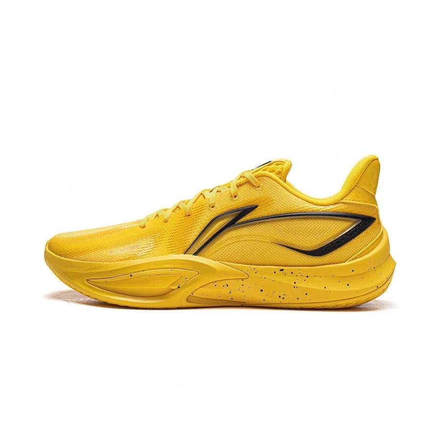 Giày bóng rổ nam Li-Ning SHINING 3 - Hệ thống đệm kép BOOM, đế ngoài TUFF RB, giày thể thao cổ thấp nhẹ ABAW007