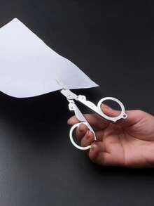 Folding Scissors, Multi - Purpose Portable Travel Scissors. They Can Be Used As Paper - Cutting Scissors For Household, Office, And Students, As Well As Mini Portable Fishing Scissors For Cutting Fishing Lines. - View 6