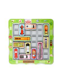 Juego de Escape de Laberinto de Coche para Niños, Rompecabezas de Escape de Carreras, Entrenamiento Mental, Interacción Padre-Hijo, Adecuado para Niños y Niñas de 3 a 12 Años, Regalo de Cumpleaños - Multicolor - Ver 12