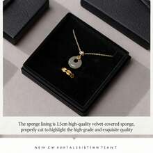 1/4/8/12个装纯色礼盒,黑色方形首饰盒,便携式首饰收纳盒,适用于戒指、耳环、项链、手链、配饰,旅行首饰盒 - 黑色 - 查看 8