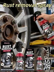 rayhong 1 Botella Spray Removedor de Óxido Hikmarion, Eliminación de Óxido en Metal, Descontaminación y Pulido, Spray para Cuidado de Óxido en Piezas de Automóvil, Spray Removedor de Óxido en Aros de Rueda, Limpiador Removedor de Óxido y Pulidor en Alambres - Multicolor - Ver 2