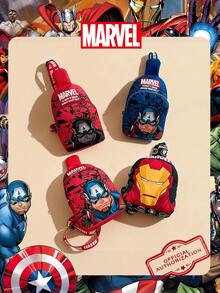 1 Túi đeo chéo chính hãng Marvel/Họa tiết Người Sắt, Túi đeo chéo thường ngày cho bé trai, Túi đeo ngực nhẹ có dây đeo điều chỉnh được, Ví đựng tiền xu hoạt hình, Lý tưởng cho bé trai, người hâm mộ trẻ tuổi, học sinh, Hoàn hảo cho việc đi học hàng ngày, vui chơi ngoài trời, tham quan công viên giải trí, các chuyến đi nghỉ mát, Tiện lợi để đựng đồ ăn nhẹ. - Nhiều màu - Xem 1