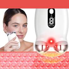 Electric Face Neck Lifting Machine Facial Massager Roller V-Face Roller Massager Beauty Device 450mAh - Multicolor - View 4