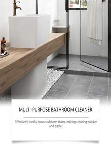 jakehoe 多用途清洁喷雾，适用于浴室、客厅、墙壁、玻璃，可去除污渍和污垢，并能抛光清洁。也适用于瓷砖、浴缸和玻璃。 - 液體 - 查看 3