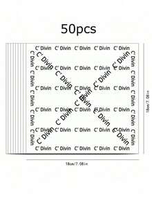 5/50/100pcs White French Anti-Oil Paper Liners, Grease-Proof Silicone Baking Parchment Paper For Desserts, Hamburgers, Cakes Back To School - Multicolor - View 12