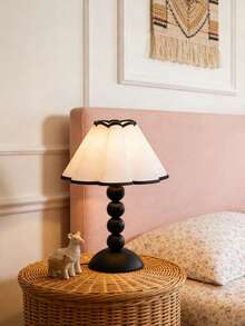 1pc USB Powered High-Quality Metal Retro Desk Lamp, Suitable For Bedside, Hostel, Dining Room, Camping, Minimalist Warm Light Atmosphere Lamp - Black - View 3