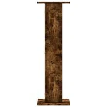 vidaXL 2 Stück Pflanzenständer Aus Räuchereiche, 30x30x95 Cm, Holzwerkstoff - A - Voir 6